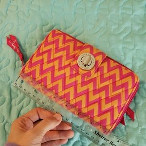 Vera Bradley turn key wallet